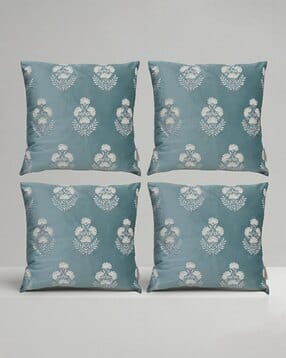 zensha decor Set of 4 Embroidered Cushion Covers 18" x 18"-picture-26