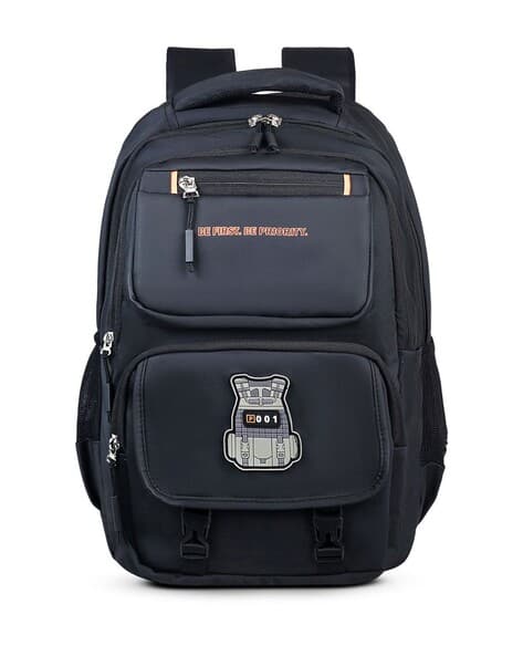 Priority Unisex College Backpack with Rain Cover- 37 L