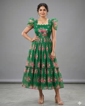 buda jeans co Women Fit and Flare Dress-picture-24