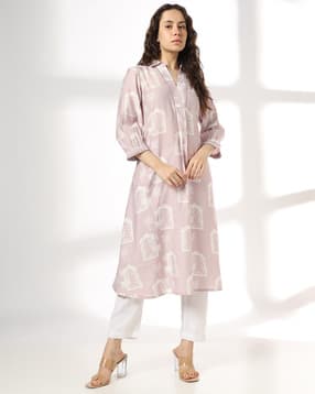 avaasa mix n' match Women Printed A-Line Kurta-picture-31