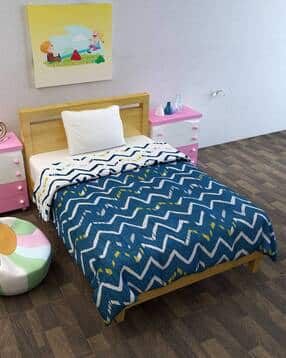 divine casa Printed Reversible Single Bed Comforter - 120GSM-picture-13