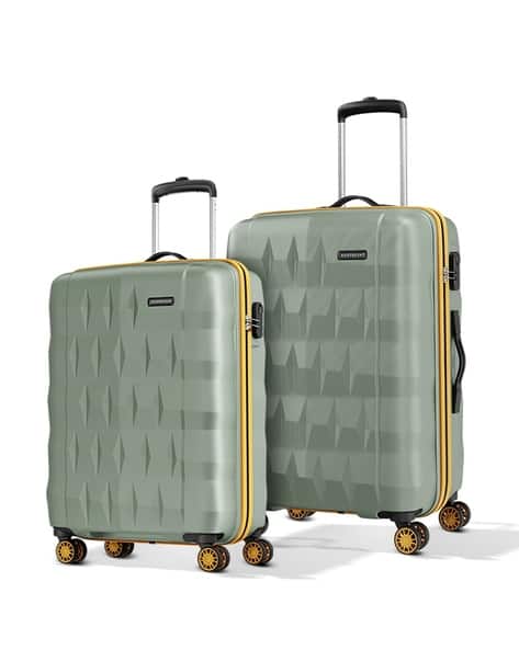 ARISTOCRAT Unisex Comet Set of 2 Trolley Bag Hard Luggage with Combination Lock - S|M