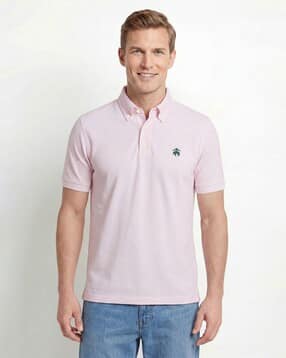 brooks brothers Vintage Regular Fit Oxford Pique Polo T-Shirt-picture-23