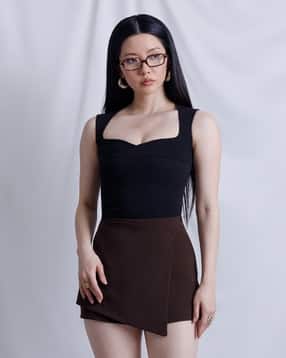 color capital Women Ribbed Jersey Bodysuit-picture-32