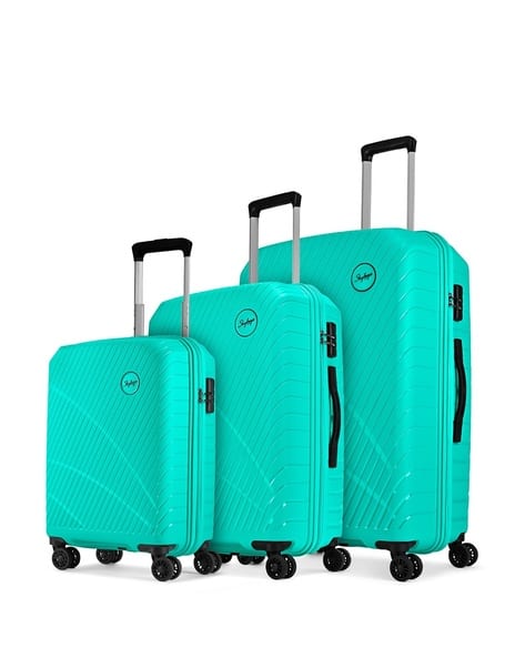 Skybags Unisex Set of 3 Striped Large Trolley Bags