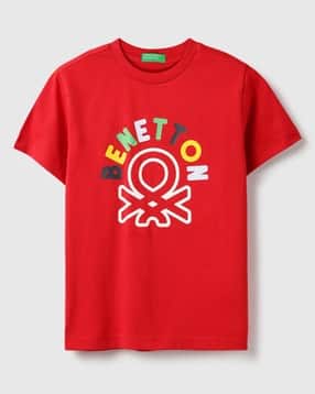 united colors of benetton Boys Short-Sleeve Branding T-Shirt-picture-11