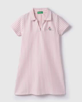 united colors of benetton Girls Striped A-Line Dress-picture-43
