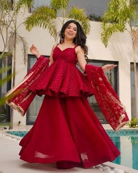 nyrika Women Printed 3-Piece Kurta Suit Set-picture-10