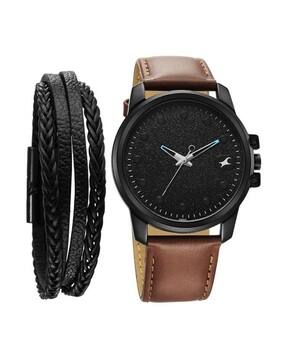 fastrack Men Water-Resistant Analogue Watch-NU3314NL01F-picture-0