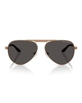 armani exchange Unisex UV-Protected Pilot Sunglasses-0AX2060S61068758-picture-13