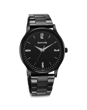 sonata Men Water-Resistant Analogue Watch-NU77105NM04W-picture-40