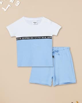 max Colourblock T-Shirt & Shorts Set-picture-10