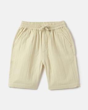 united colors of benetton Boys Regular Fit Shorts with Drawstring Waist-picture-45