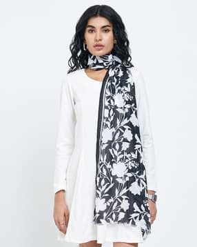 forever glam by pantaloons Women Floral Print Scarf-picture-14