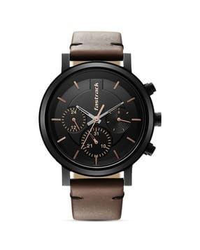 Men Analogue Watch with Leather Strap-NU3287NL01-image-31