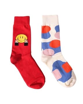 thela gaadi Women Pack of 2 Mid-Calf Length Socks -picture-13