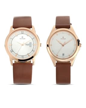titan His & Her Couple Analogue Watch Set-NU17742565WL01-picture-29