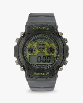 sonata Men Water-Resistant Digital Watch-NU77006PP02-picture-32