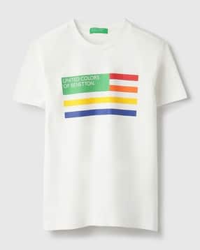 united colors of benetton Boys Short-Sleeve Branding T-Shirt-picture-42