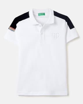 united colors of benetton Boys Colourblocked Regular Fit Polo T-Shirt-picture-39