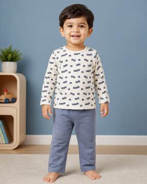 miarcus Graphic Print 2-Piece T-Shirt & Pyjama Set-picture-31