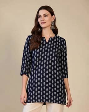 popmantra Women Printed Straight Kurti-picture-22