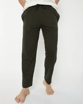 Men Mid-Rise Pyjamas with Drawstring Closure-image-1