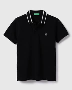 united colors of benetton Boys Regular Fit Polo T-Shirt-picture-31