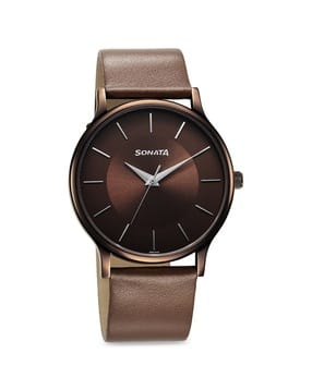 sonata Men Water-Resistant Analogue Watch-NU77105QL02W-picture-48