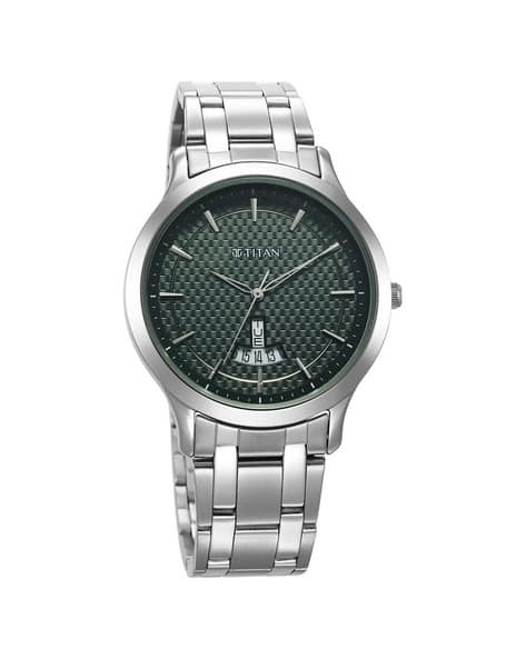 Price History of TITAN Men Analogue Watch-NU1825SM11 from Ajio 2191_7239247