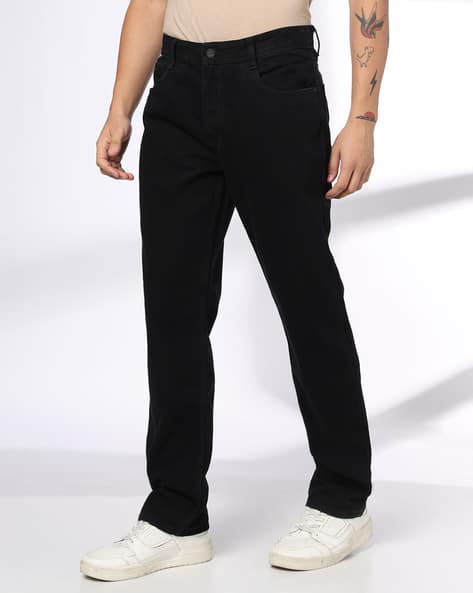 Men Mid-Rise Straight Jeans