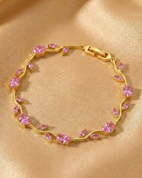 Salty Women Crystal Vine Bracelet with Jewellery Hook