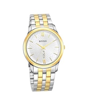 titan Men Metal Strap Analogue Watch-NU1824BM02-picture-10