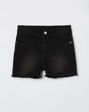 Girls Regular Fit Mid-Rise Shorts-image-39