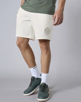 Printed Regular Fit Shorts-image-14
