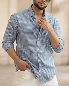 buda jeans co Men Checked Regular Fit Shirt-picture-35