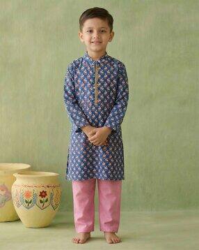 pspeaches Boys Embellished Kurta Pyjama Set-picture-45