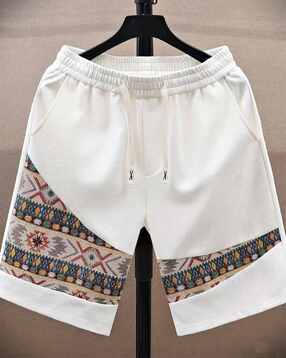 neonomad Men Geometric Print Regular Fit Shorts-picture-12