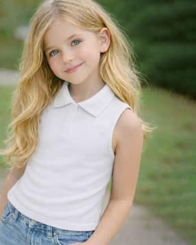 ninas Girls Ribbed Regular Fit Top-picture-40