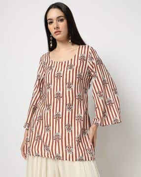 yousta Women Floral Print Straight Kurti-picture-53
