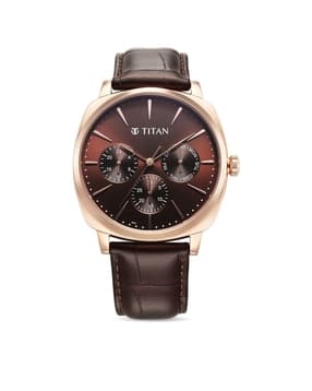 titan Men Suave Analogue Watch with Leather Strap-NU90189WL01-picture-30
