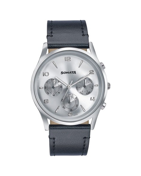 SONATA Men Stainless Steel Analogue Watch-NU77140SL02