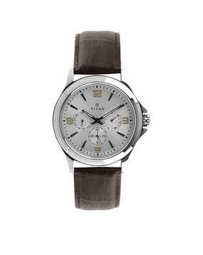 titan Analogue Watch with Leather Strap-NU1698SL01-picture-44