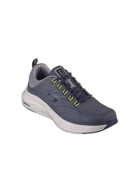 Skechers Men Round-Toe Running Shoes with Lace Fastening