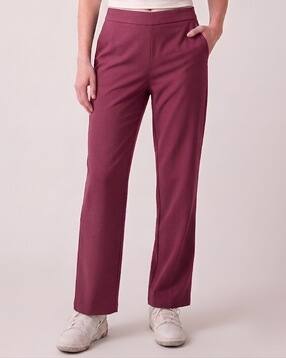 leia Women Straight Fit Flat Front Pants-picture-20