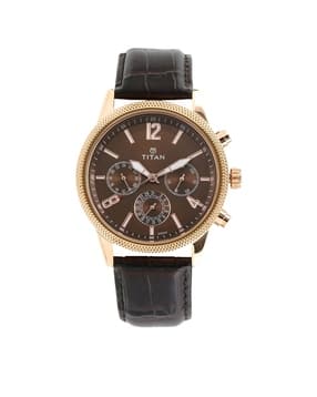 titan Analogue Watch with Leather Strap-NU1734WL01-picture-49
