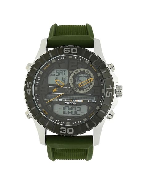 FASTRACK Men Silicon Digital Watch-NU38035SP01