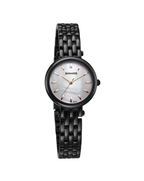 SONATA Women Stainless Steel Strap Analogue Watch-NU87082NM01