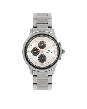 Analogue Watch with Metallic Strap-NU1769SM02-image-24
