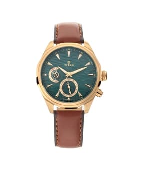 titan Analogue Watch with Leather Strap-NU1829QL01-picture-20